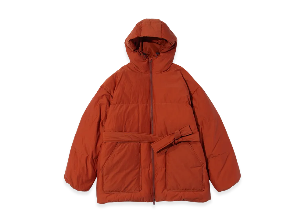 F/CE. Recycled Down Hood Blouson "Brick"