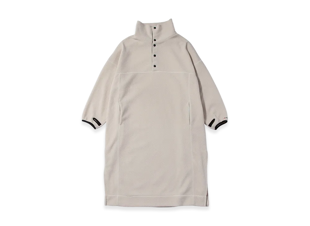 F/CE. Polartec Pull-Over Dress "Ivory"
