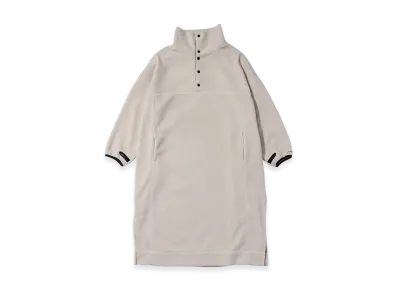 F/CE. Polartec Pull-Over Dress "Ivory"