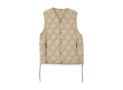 F/CE. 24-Taion By F/CE. Packable Down Vest "Beige"