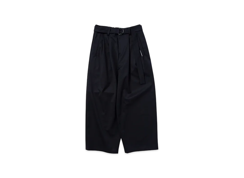 F/CE. Waterproof Tech Wool Wide Pants "Black"