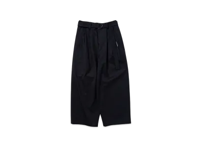 F/CE. Waterproof Tech Wool Wide Pants "Black"