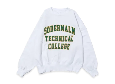 F/CE. RE Sweat College Crew "White"