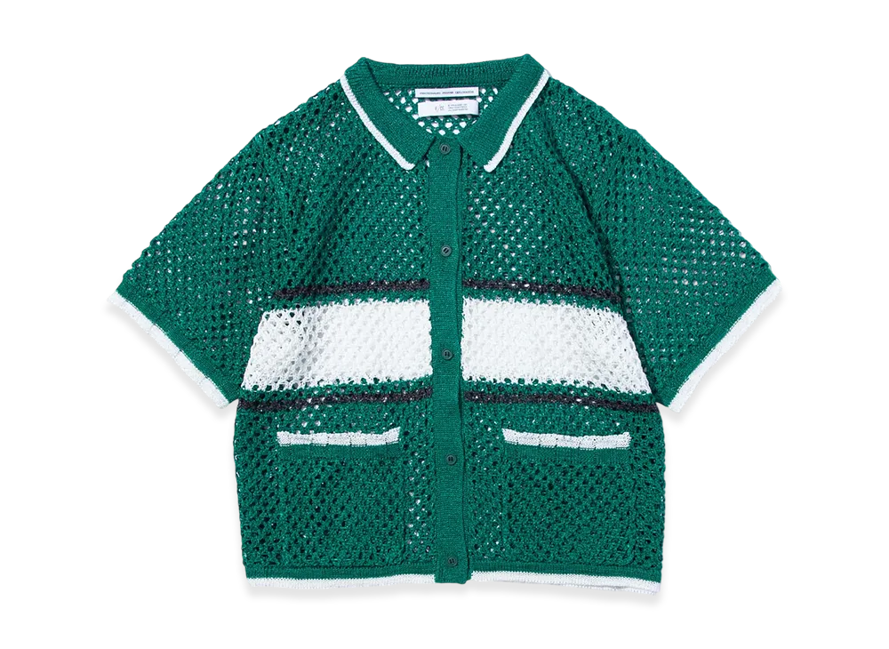 F/CE. Mesh Knit Shirt "Green"