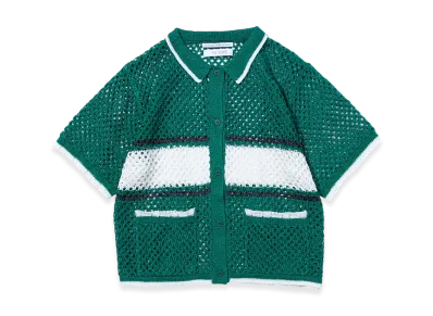 F/CE. Mesh Knit Shirt "Green"