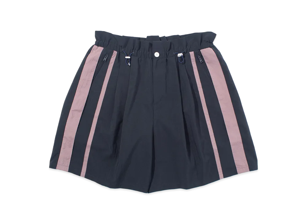 F/CE. Wide Pleats Shorts "Navy"