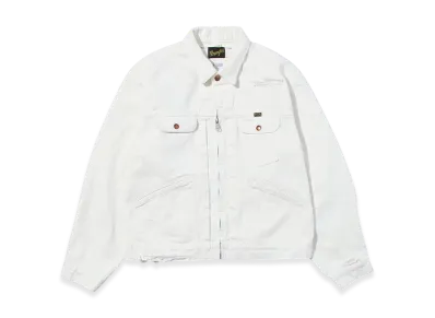 F/CE. Wrangler Rebuilding White Denim JK "White"