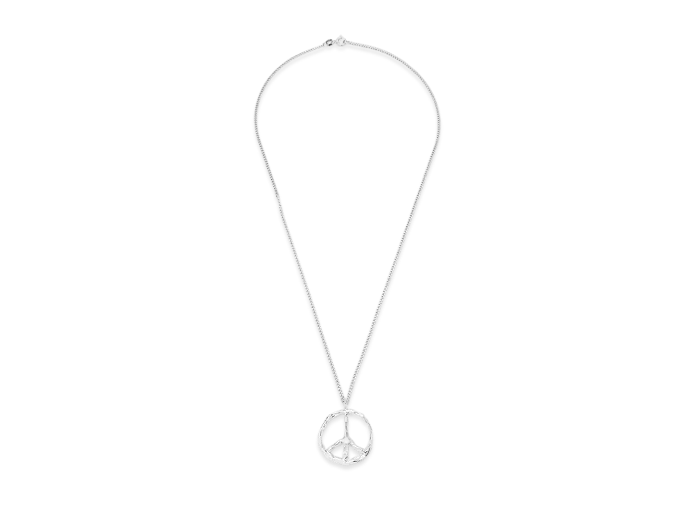 FACETASM x Vibe Harslof Peace Necklace "Silver"