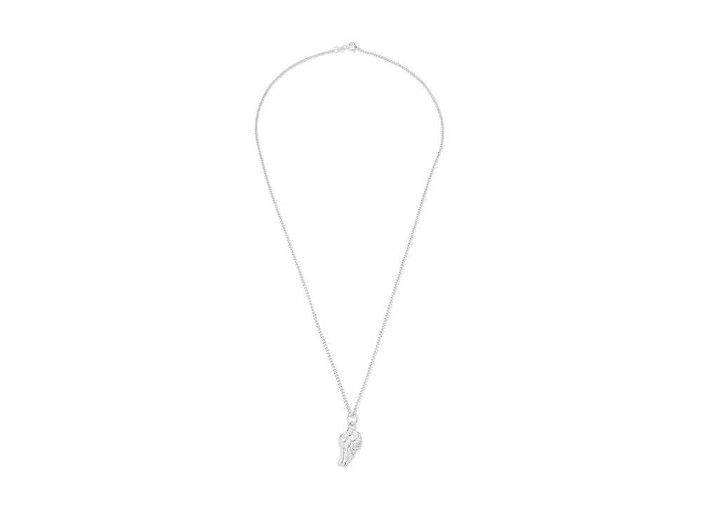 FACETASM x Vibe Harslof Wing Necklace "Silver"