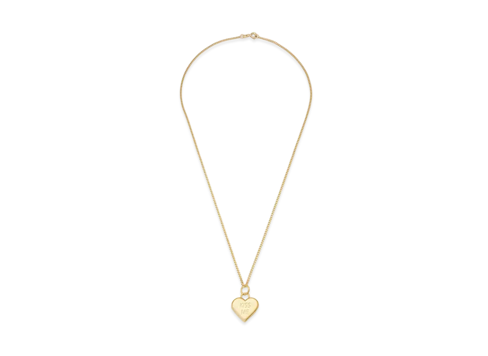 FACETASM x Vibe Harslof Kiss Me Necklace "Gold"