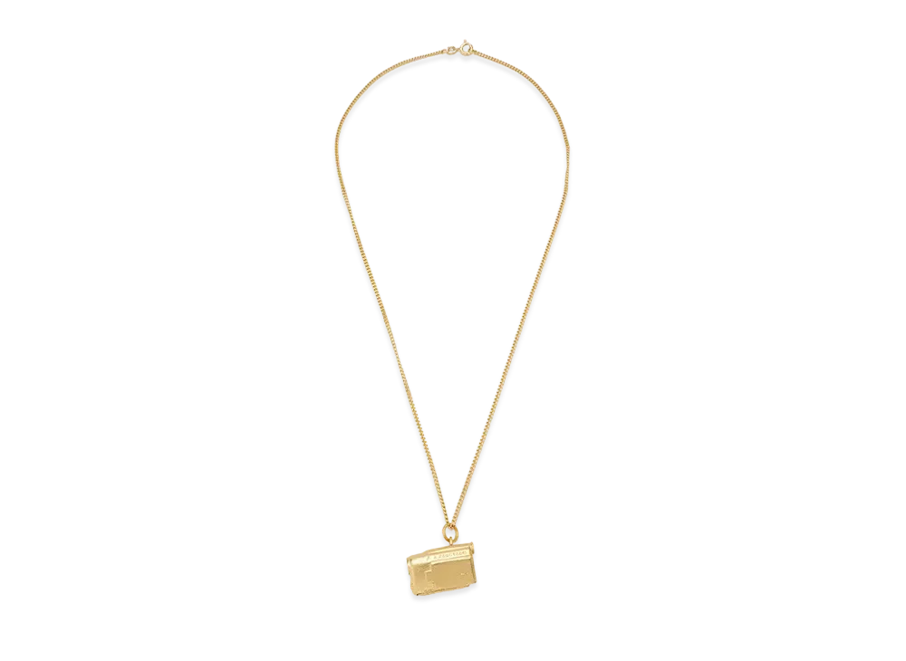 FACETASM x Vibe Harslof Handycam Necklace "Gold"