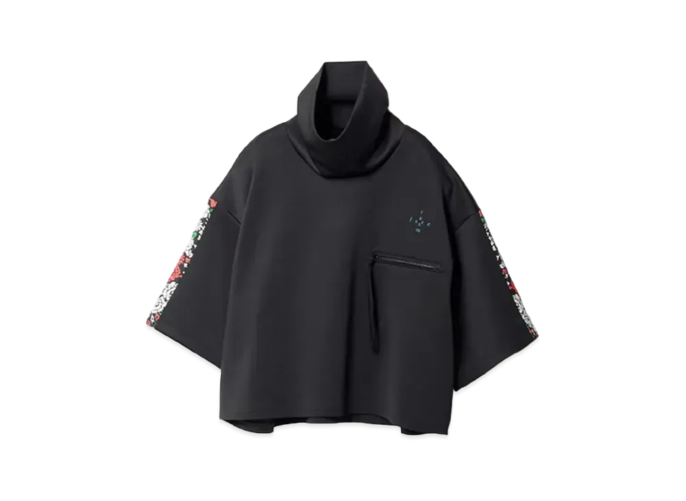 FACETASM x CS case study High Neck Jersey Pullover "Black"