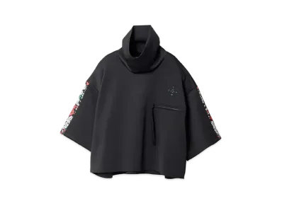 FACETASM x CS case study High Neck Jersey Pullover "Black"