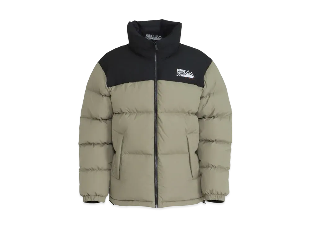 FIRST DOWN BUBBLE DOWN JKT "Taupe"