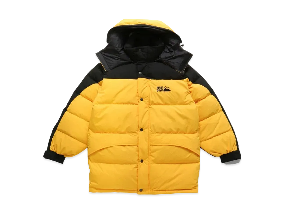 FIRST DOWN DOWN HOODIE JACKET "Yellow"