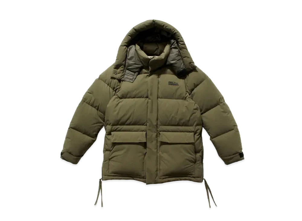 FIRST DOWN TEIJIN STRETCH DOWN RETRO JACKET "Olive"