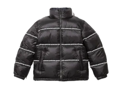 FIRST DOWN REVERSIBLE DOWN JACKET WITH TAPE "Black/Navy"