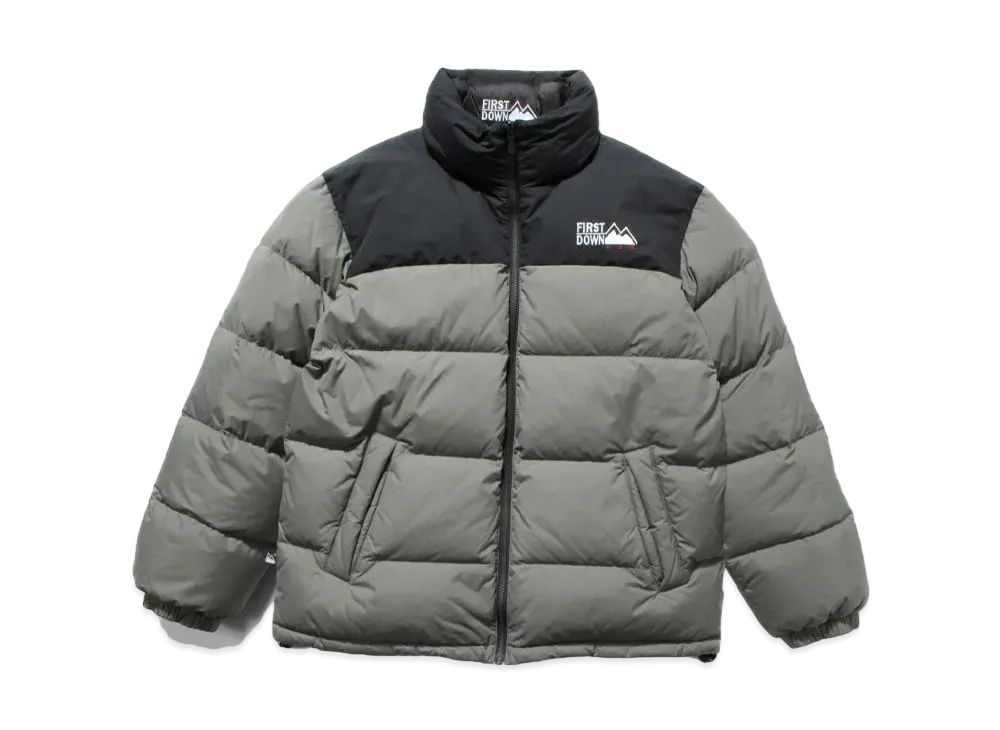 FIRST DOWN REVERSIBLE DOWN JACKET "Olive/Black"