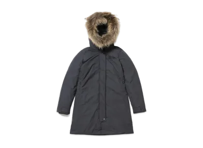 FIRST DOWN SOLOTEX DOWN JACKET WITH FUR "Black"