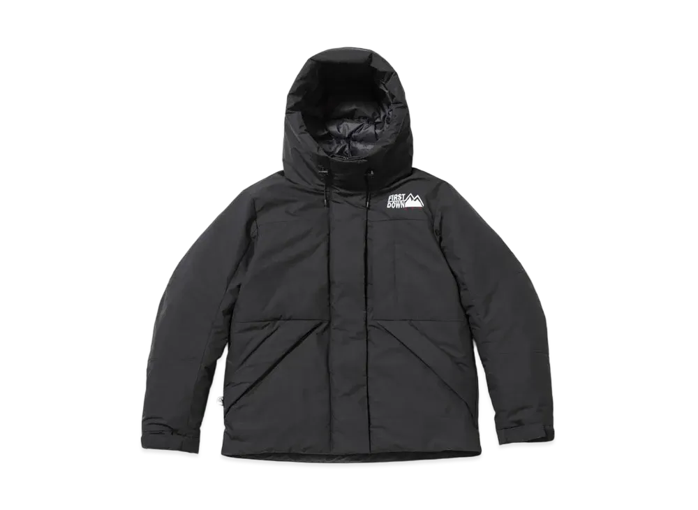 FIRST DOWN PILE SHORT DOWN JACKET "Black"