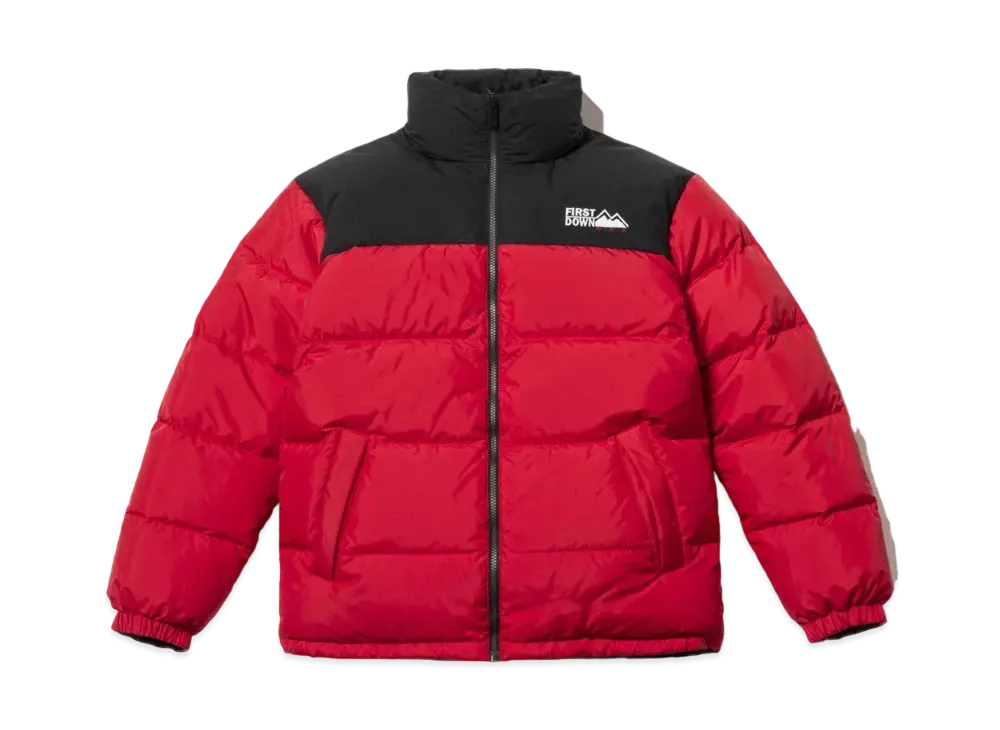 FIRST DOWN REVERSIBLE DOWN JACKET "Red/Black"