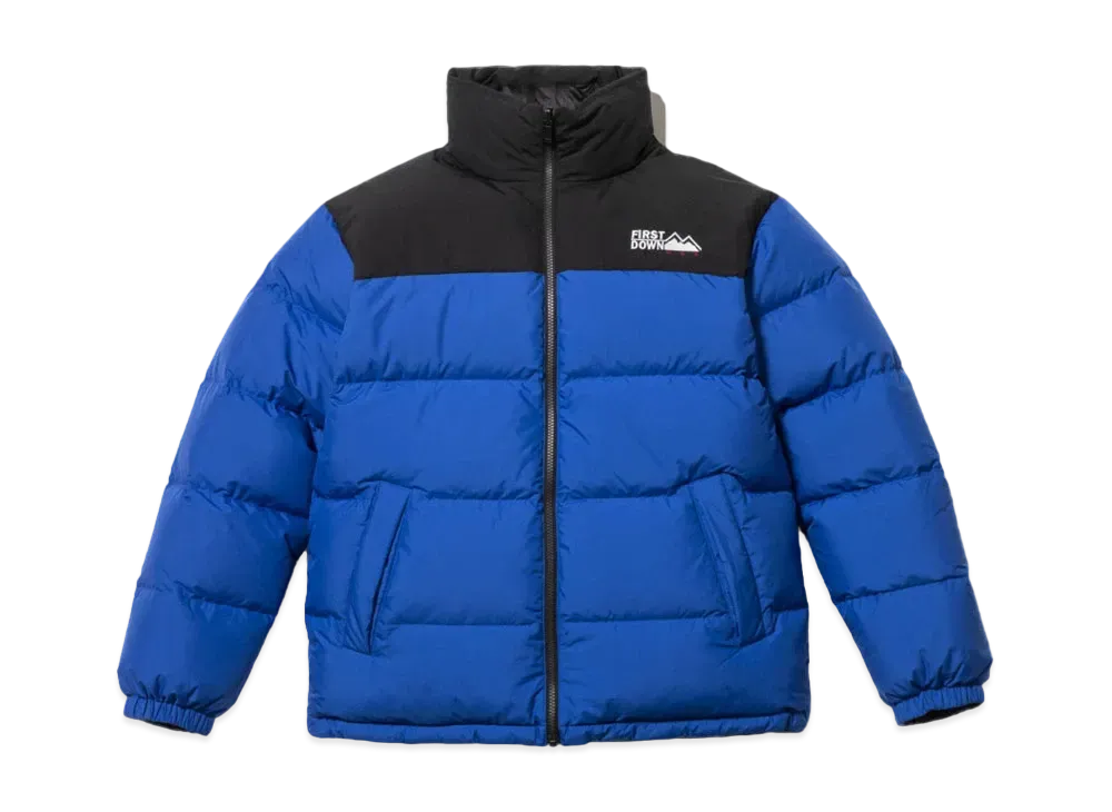 FIRST DOWN REVERSIBLE DOWN JACKET "Royal Blue/Black"