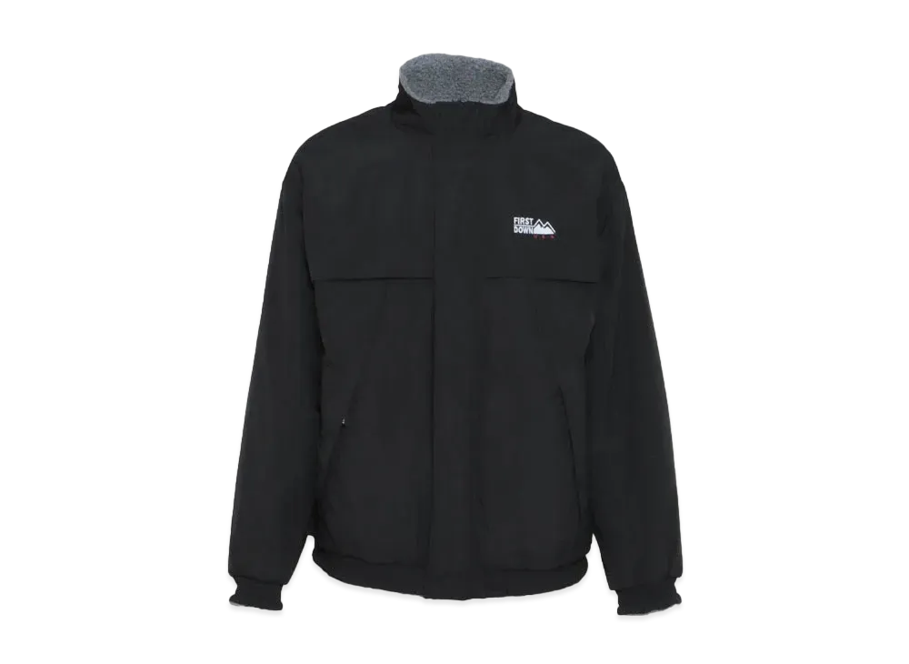 FIRST DOWN REVERSIBLE BOA JKT "Black"