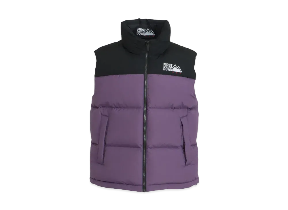 FIRST DOWN BUBBLE DOWN VEST "Purple"