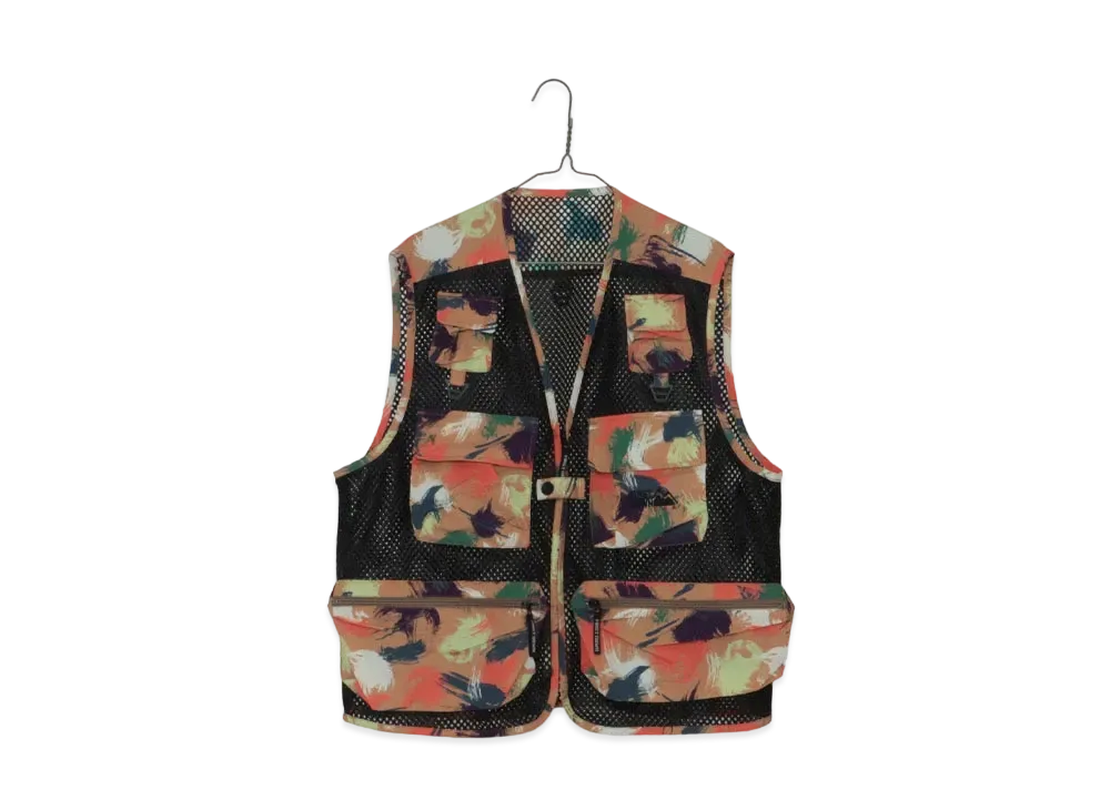 FIRST DOWN PATTERNED FISHING VEST "Penki Paint"