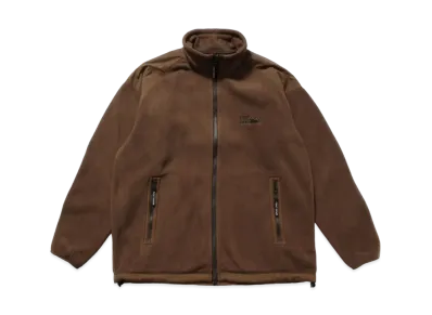 FIRST DOWN MICRO FLEECE STAND JACKET "Brown"