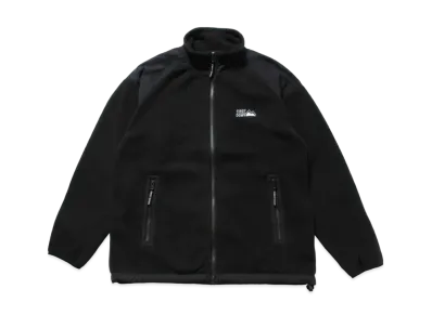 FIRST DOWN MICRO FLEECE STAND JACKET "Black"