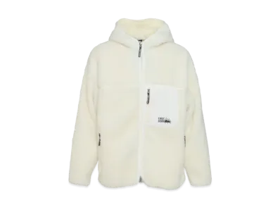 FIRST DOWN TUMBLING BOA HOODIE "White"