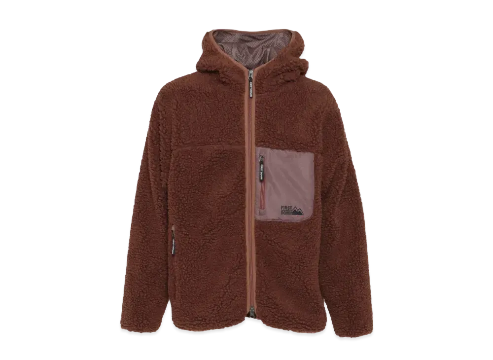 FIRST DOWN TUMBLING BOA HOODIE "Ginger Biscuit"