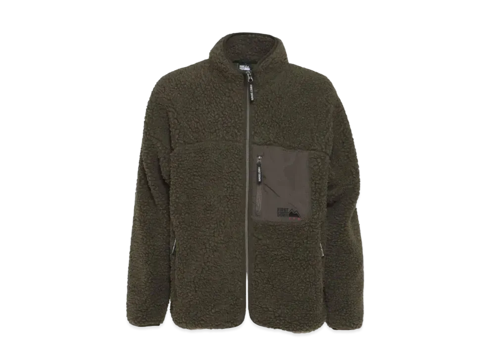 FIRST DOWN TUMBLING BOA BLOUSON "Olive Night"