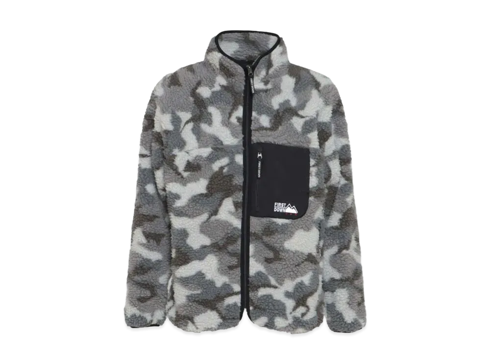 FIRST DOWN TUMBLING BOA BLOUSON "Camo"