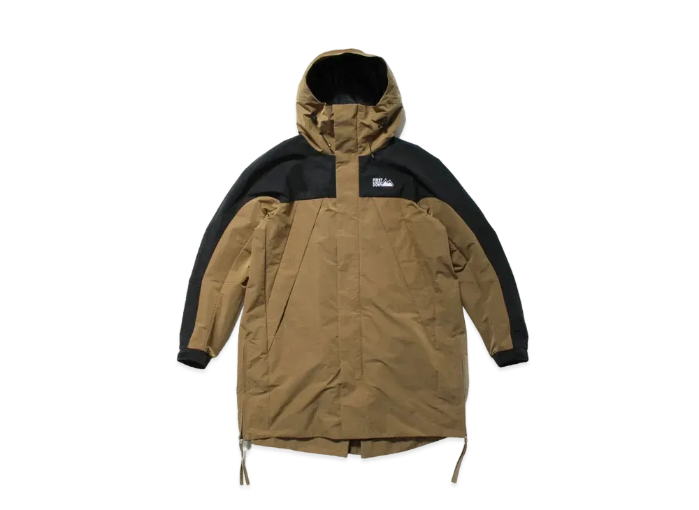 FIRST DOWN HOODED COAT "Coyote"