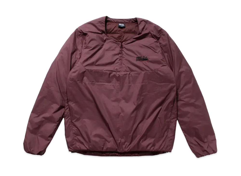 FIRST DOWN INNER DOWN PULLOVER "Bitter Brown"