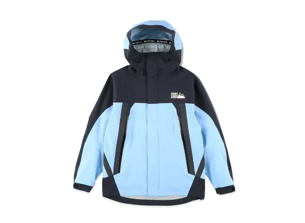 FIRST DOWN 3LAYER MOUNTAIN PARKA "Sky Blue"
