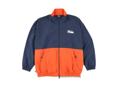 FIRST DOWN NYLON TASLAN SPORTS BLOUSON "Orange/Navy"