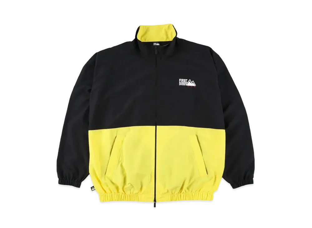 FIRST DOWN NYLON TASLAN SPORTS BLOUSON "Yellow/Black"