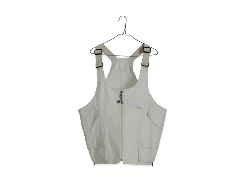 FIRST DOWN RIPSTOP VEST "Off White"