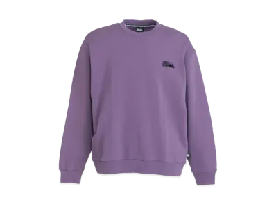 FIRST DOWN LOGO CREW SWEAT "Purple"