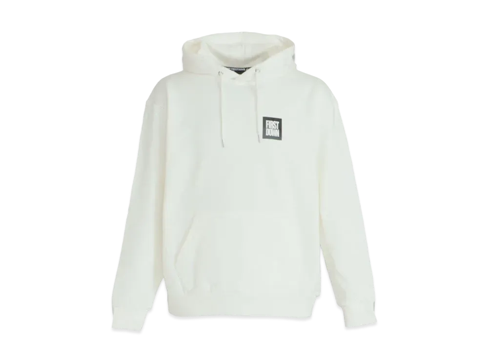 FIRST DOWN REFLECT HOODED SWEAT "Off White"