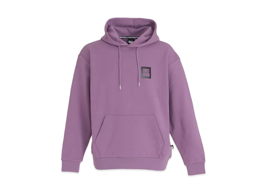 FIRST DOWN REFLECT HOODED SWEAT "Light Purple"