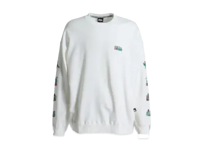 FIRST DOWN SOUVENIR CREW SWEAT "Off White"