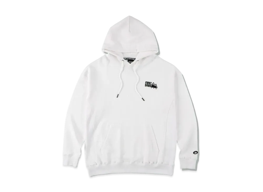 FIRST DOWN EMBROIDERY PULLOVER PARKA "Off White"