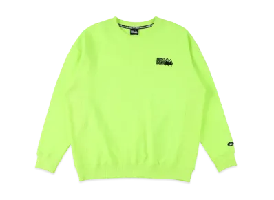 FIRST DOWN EMBROIDERY SWEAT "Neon Yellow"