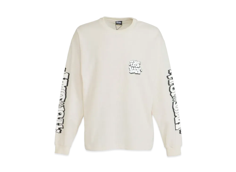 FIRST DOWN GRAPHIC L/S T "Off White"
