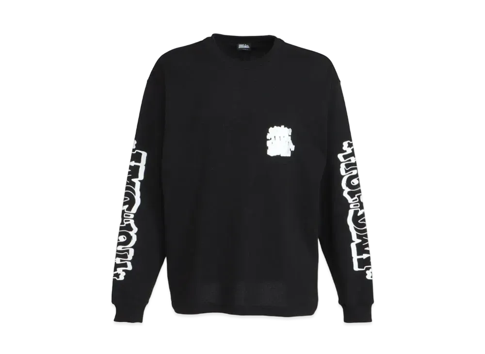 FIRST DOWN GRAPHIC L/S T "Black"