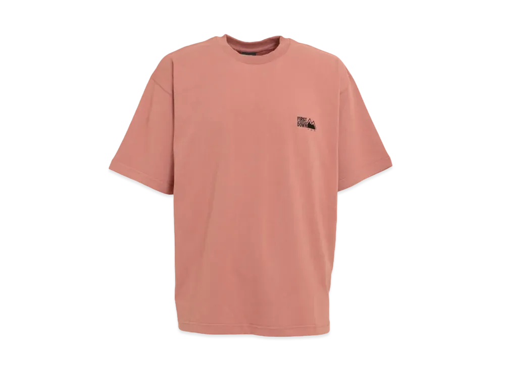 FIRST DOWN LOGO S/S T "G.Pink"